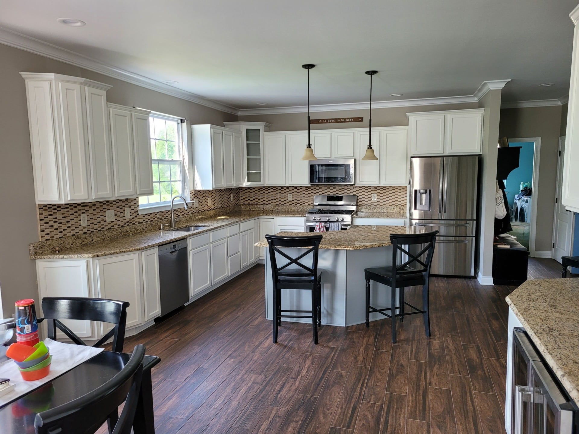 NJ Cabinet Painting In Woolwich Township Transforming A Large Kitchen   Header Photo 